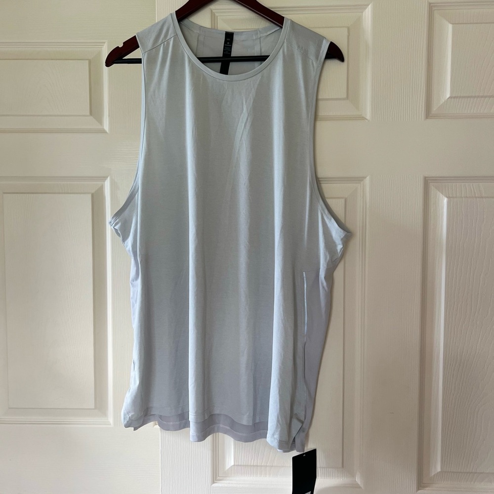NWT lululemon athletica Light Blue Men's Tank Top XXL
